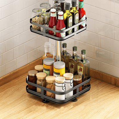 SpinShelf™ | 360° rotating organizer