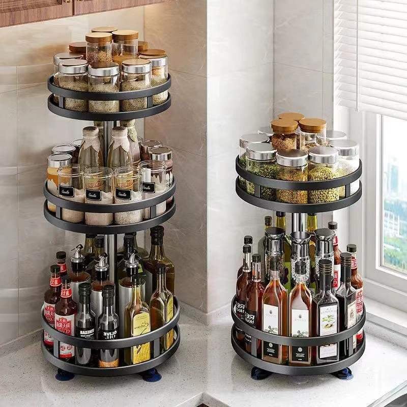 SpinShelf™ | 360° rotating organizer
