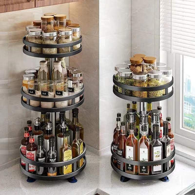 SpinShelf™ | 360° rotating organizer