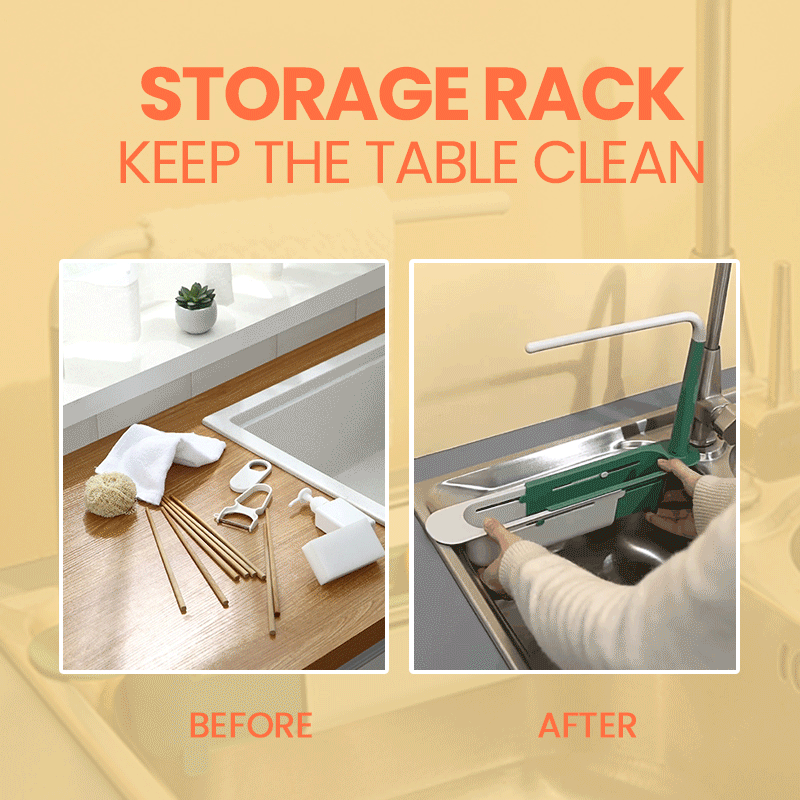 CleanRack™| ventilated sink organizer