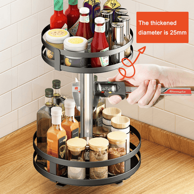 SpinShelf™ | 360° rotating organizer