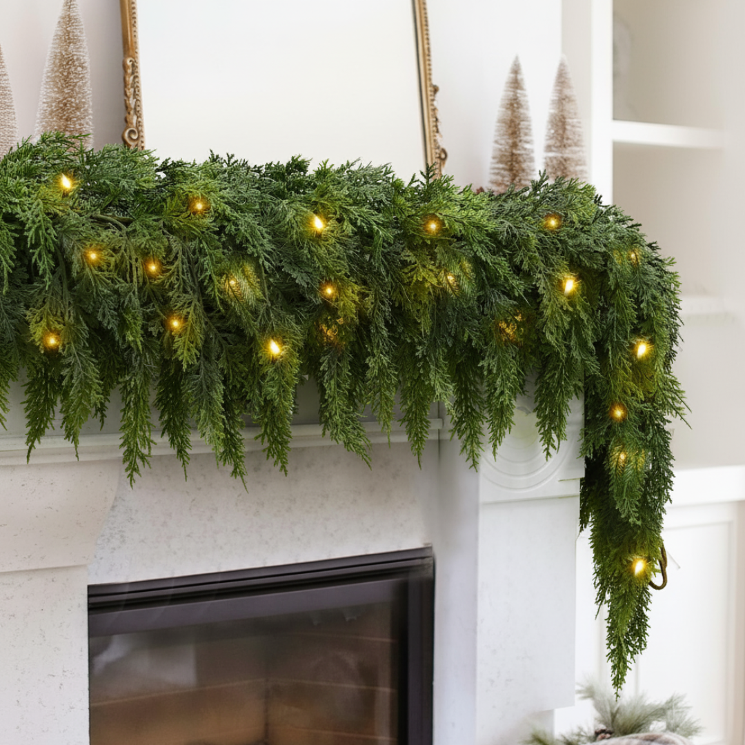 FestiveCedar™ – warm-lit greenery