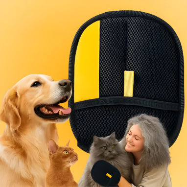 GroomiGlove™ |  Tierhaar Entfernungs Handschuh