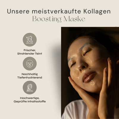 Kollagen Boost Maske | Glass Skin über Nacht