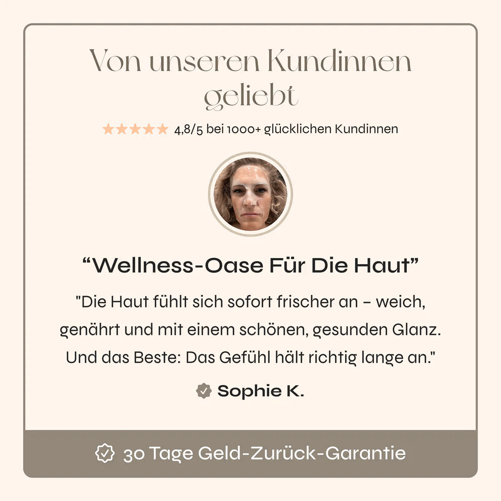 Kollagen Boost Maske | Glass Skin über Nacht