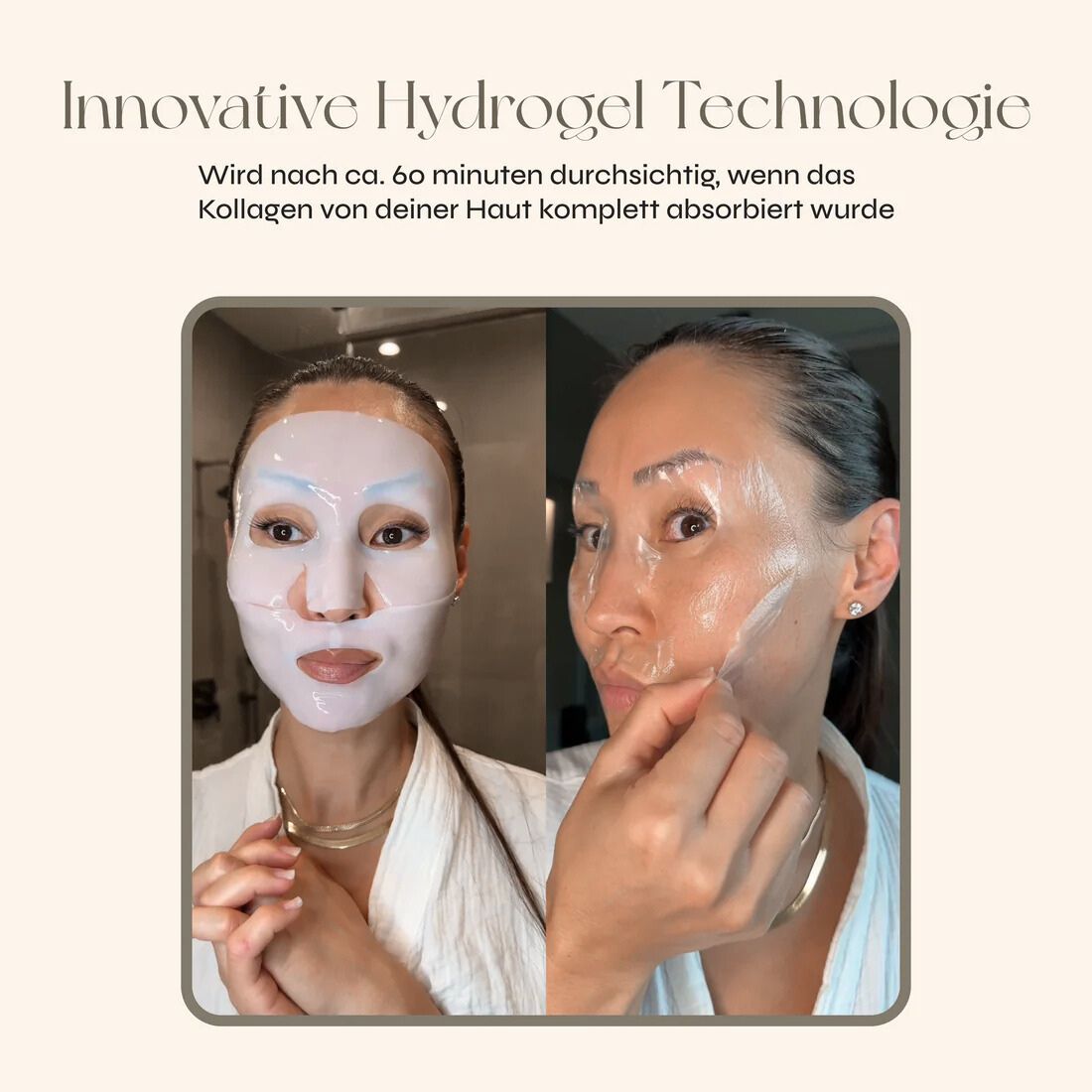 Kollagen Boost Maske | Glass Skin über Nacht