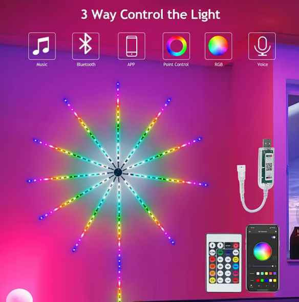 FireworkLED™ | app-controlled RGB light