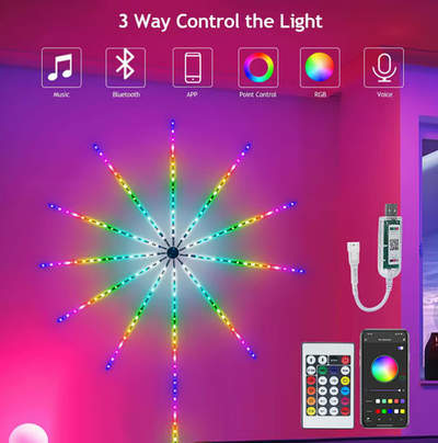 FireworkLED™ | app-controlled RGB light