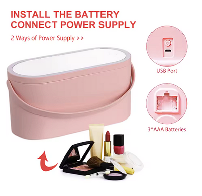 LuxeMirror Box™ | LED beauty storage