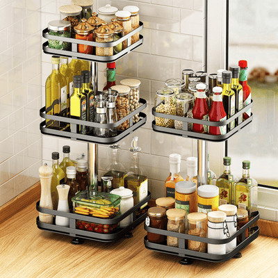 SpinShelf™ | 360° rotating organizer