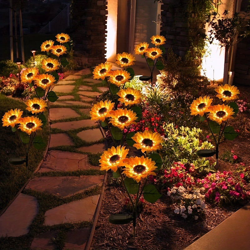 SunPetal™ | LED garden sunflower